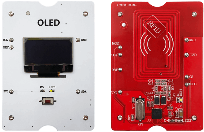 OLED模块 & HF_RFID模块